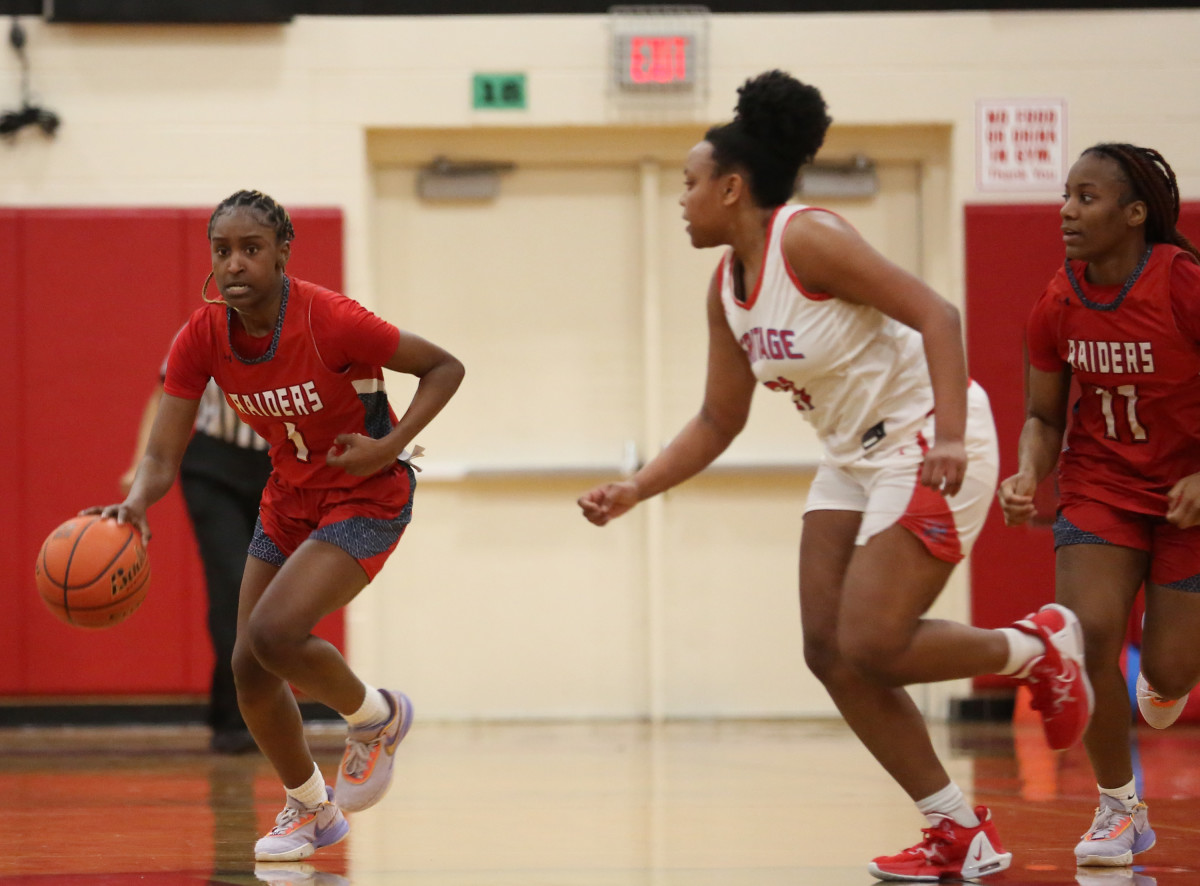 Midlothian Heritage Denton Ryan Texas girls basketball UIL 5A bi-district playoffs 021423 Brian McLean 11